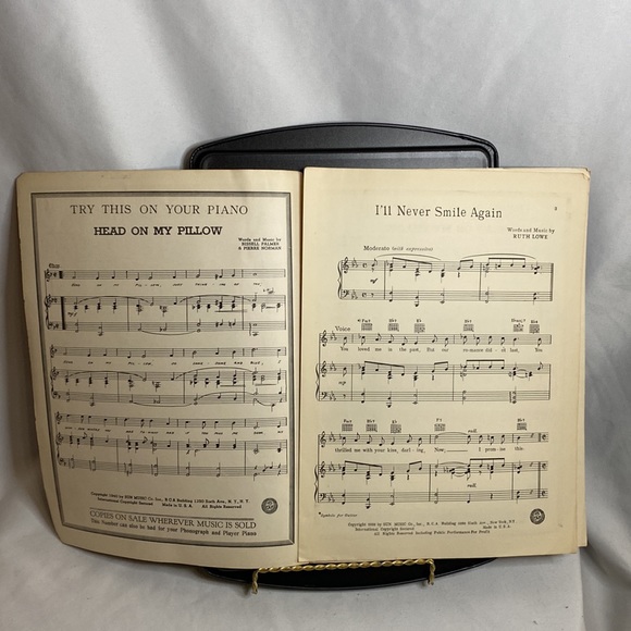 I’ll Never Smile Again Sheet Music Must Bundle - Picture 5 of 10